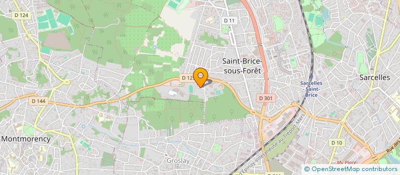 localisation de l'entreprise MONSIEUR GERARD QUERRY  SAINT-BRICE-SOUS-FORET