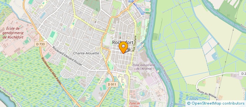 localisation de l'entreprise MONSIEUR GERARD RACATO à ROCHEFORT