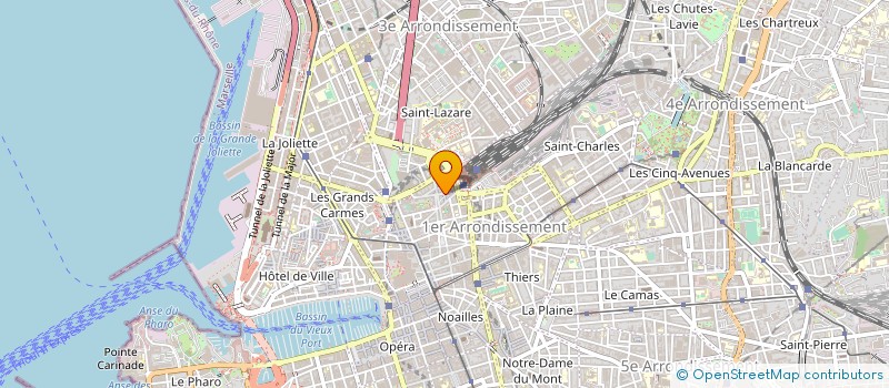 localisation de l'entreprise MONSIEUR GERARD RAFINON à MARSEILLE