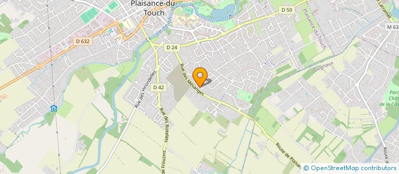 localisation de l'entreprise MONSIEUR GERARD RAIGNE à PLAISANCE-DU-TOUCH