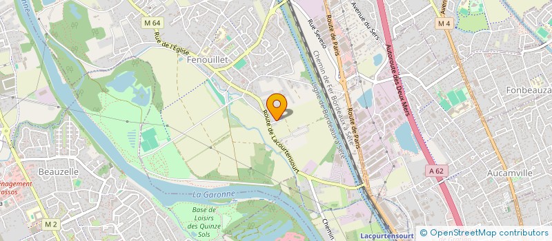 localisation de l'entreprise MONSIEUR GERARD RAMADIER  FENOUILLET