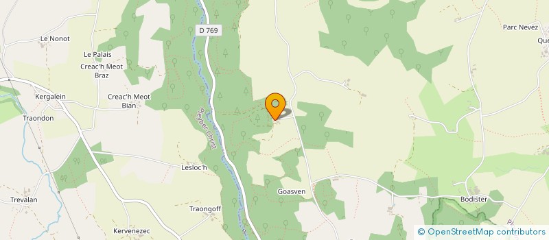 localisation de l'entreprise MONSIEUR GERARD RANNOU  PLOURIN-LES-MORLAIX