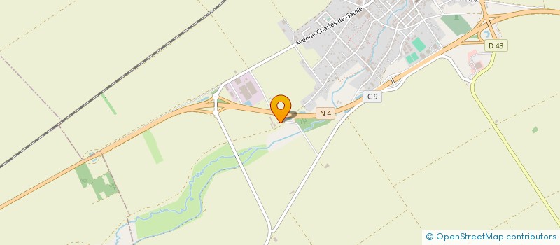 localisation de l'entreprise MONSIEUR GERARD RAULET  FERE CHAMPENOISE