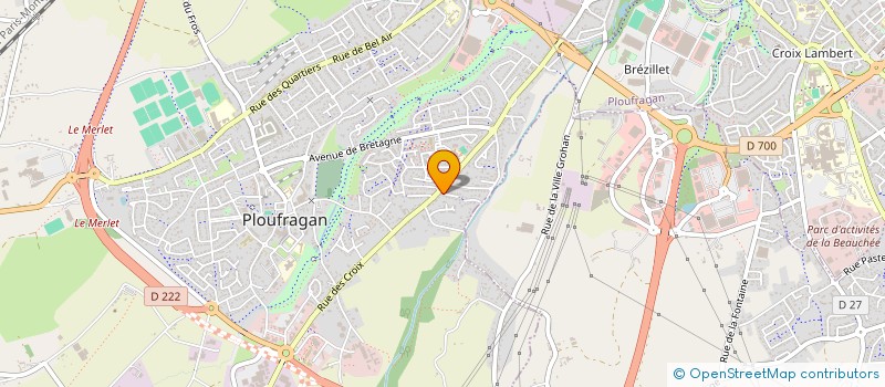 localisation de l'entreprise MONSIEUR GERARD RAULLET  PLOUFRAGAN