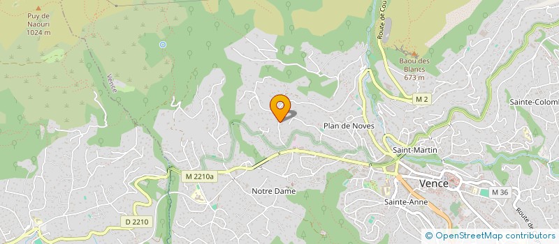 localisation de l'entreprise MONSIEUR GERARD RAVIOL à VENCE