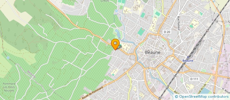 localisation de l'entreprise MONSIEUR GERARD REBILLARD à BEAUNE