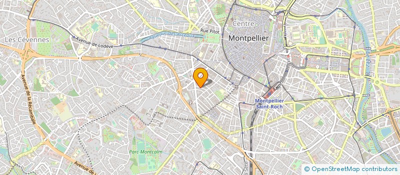 localisation de l'entreprise MONSIEUR GERARD RECALDE à MONTPELLIER
