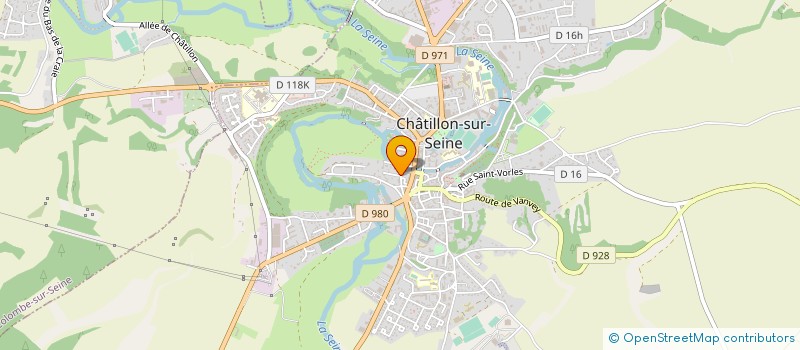 localisation de l'entreprise MONSIEUR GERARD REMILLET à CHATILLON-SUR-SEINE