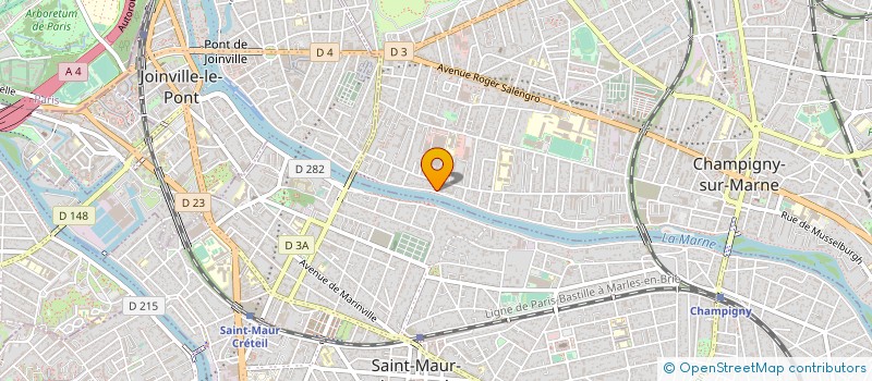 localisation de l'entreprise MONSIEUR GERARD RENALDINI à CHAMPIGNY-SUR-MARNE