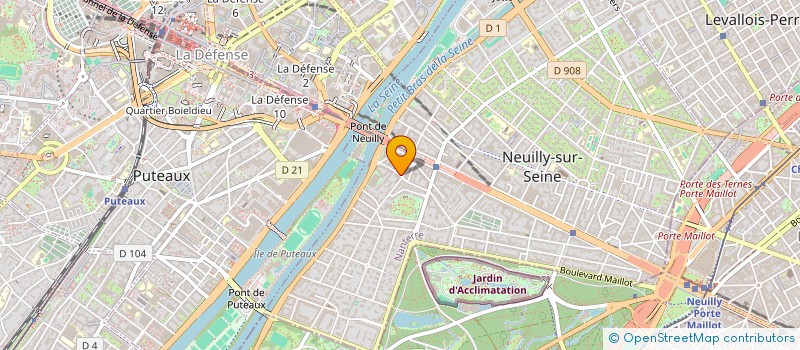 localisation de l'entreprise MONSIEUR GERARD RENAUD à NEUILLY-SUR-SEINE
