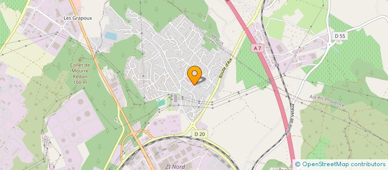 localisation de l'entreprise MONSIEUR GERARD RENAUD  ROGNAC