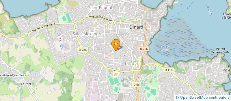 localisation de l'entreprise MONSIEUR GERARD RENAULT  DINARD