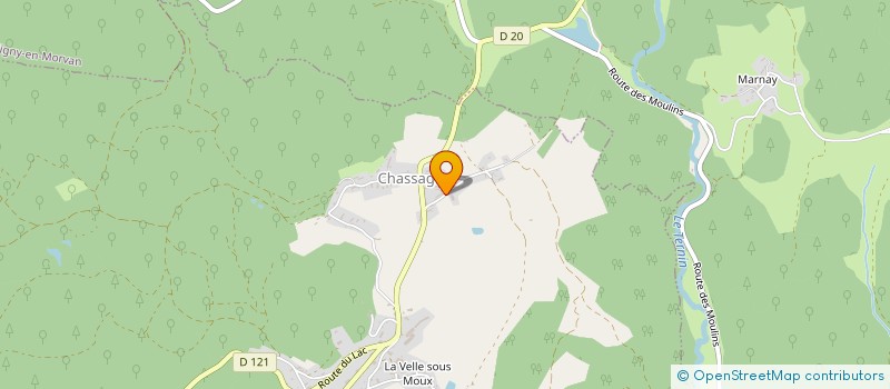 localisation de l'entreprise MONSIEUR GERARD RENAULT à OUROUX-EN-MORVAN