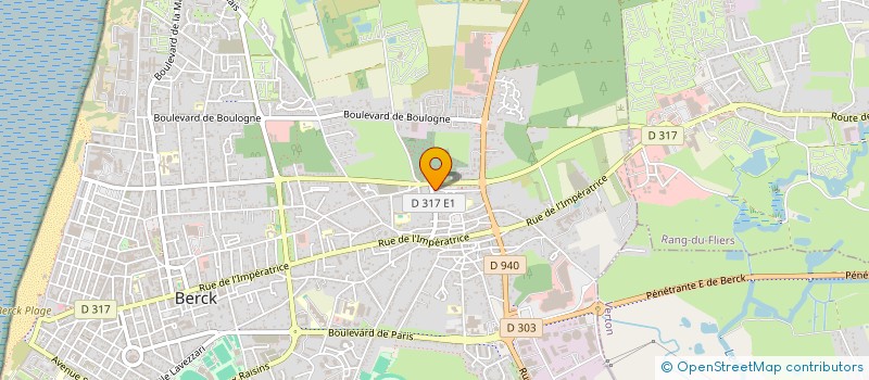 localisation de l'entreprise MONSIEUR GERARD RESIBEAU  BERCK