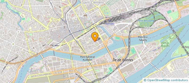 localisation de l'entreprise MONSIEUR GERARD REUSSARD à NANTES