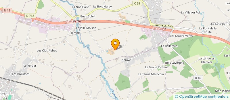 localisation de l'entreprise MONSIEUR GERARD REVEL  COETMIEUX