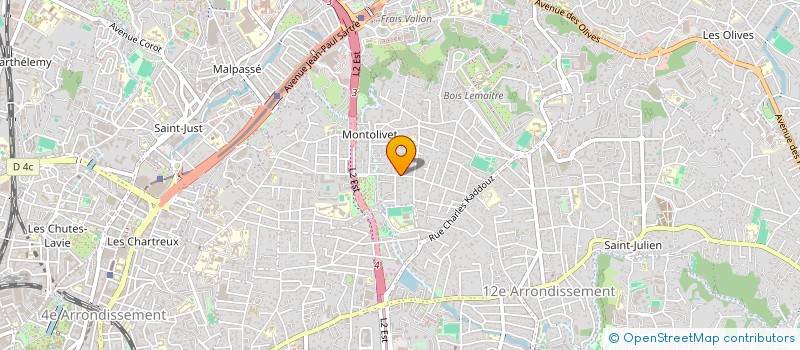 localisation de l'entreprise MONSIEUR GERARD RICARD à MARSEILLE
