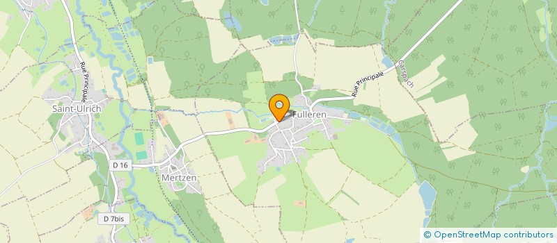 localisation de l'entreprise MONSIEUR GERARD RICHE  TRAUBACH-LE-BAS