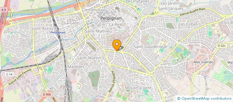 localisation de l'entreprise MONSIEUR GERARD RICHTER  PERPIGNAN