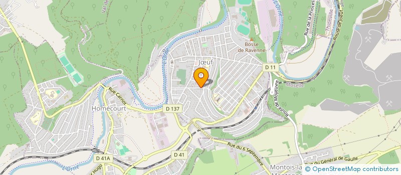 localisation de l'entreprise MONSIEUR GERARD RIGHETTI  JUF