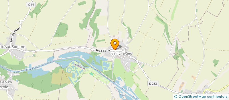 localisation de l'entreprise MONSIEUR GERARD RIOU à SAILLY-LE-SEC