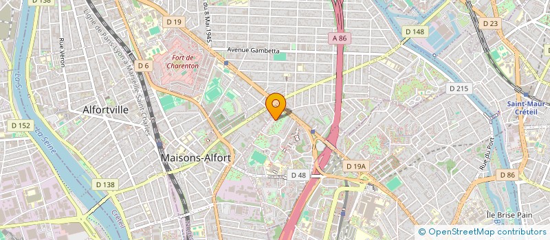 localisation de l'entreprise MONSIEUR GERARD ROBERT à MAISONS-ALFORT