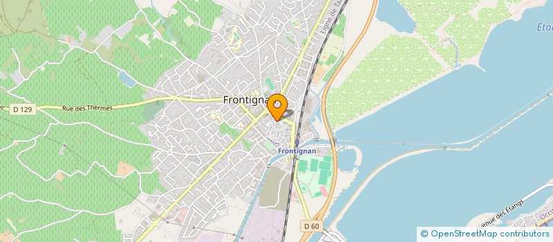 localisation de l'entreprise MONSIEUR GERARD ROBERT à FRONTIGNAN