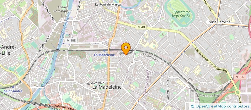 localisation de l'entreprise MONSIEUR GERARD ROBERT BOUDENOOT à MARCQ-EN-BARŒUL