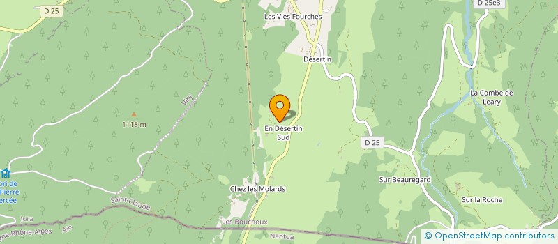 localisation de l'entreprise MONSIEUR GERARD ROLANDEZ  LES BOUCHOUX