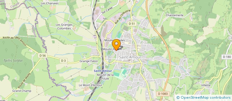localisation de l'entreprise MONSIEUR GERARD ROLIN à MONTAGNA-LE-RECONDUIT