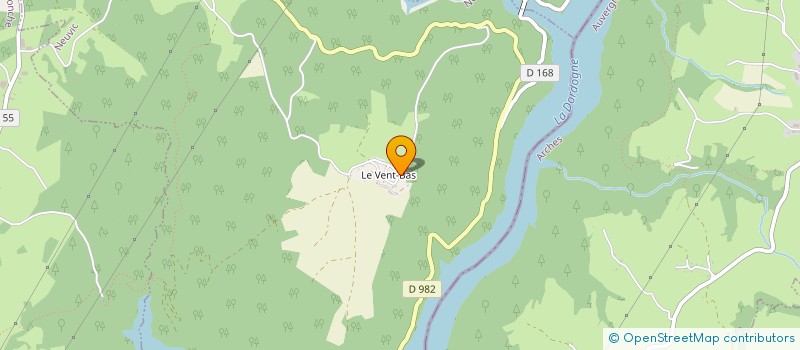 localisation de l'entreprise MONSIEUR GERARD ROMAIN  NEUVIC