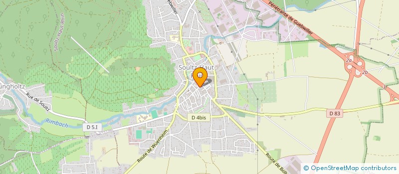 localisation de l'entreprise MONSIEUR GERARD ROOS à SOULTZ-HAUT-RHIN