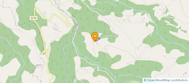 localisation de l'entreprise MONSIEUR GERARD ROQUES  CURVALLE