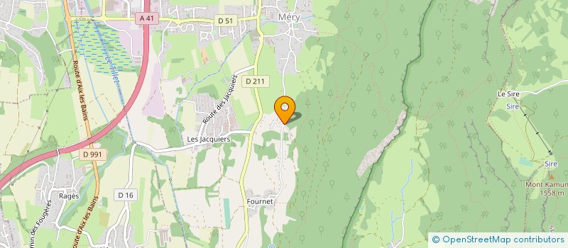 localisation de l'entreprise MONSIEUR GERARD ROULET à MERY