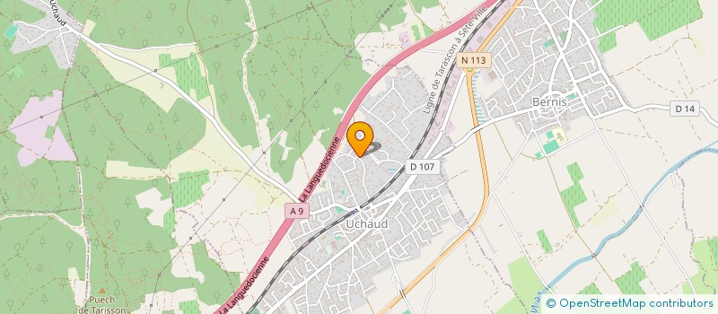 localisation de l'entreprise MONSIEUR GERARD ROUQUETTE  AUBORD