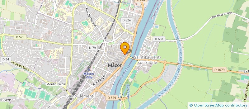 localisation de l'entreprise MONSIEUR GERARD ROUSSEAU à MACON