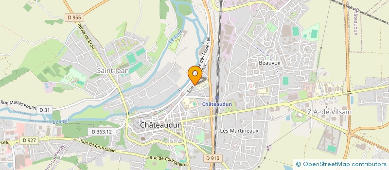 localisation de l'entreprise MONSIEUR GERARD ROUSSEL à CHATEAUDUN