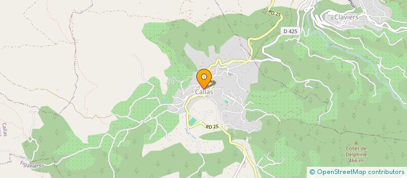 localisation de l'entreprise MONSIEUR GERARD ROUSSELLE  CALLAS