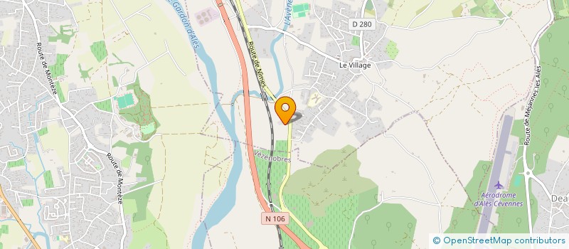 localisation de l'entreprise MONSIEUR GERARD ROUX  SAINT-HILAIRE-DE-BRETHMAS