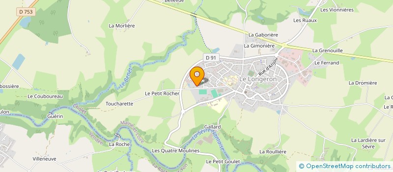 localisation de l'entreprise MONSIEUR GERARD ROY à SEVREMOINE