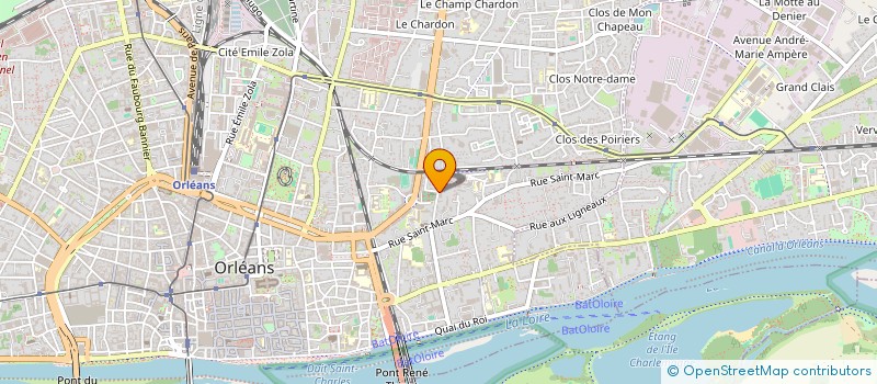 localisation de l'entreprise MONSIEUR GERARD ROZSAVOLGYI à ORLEANS