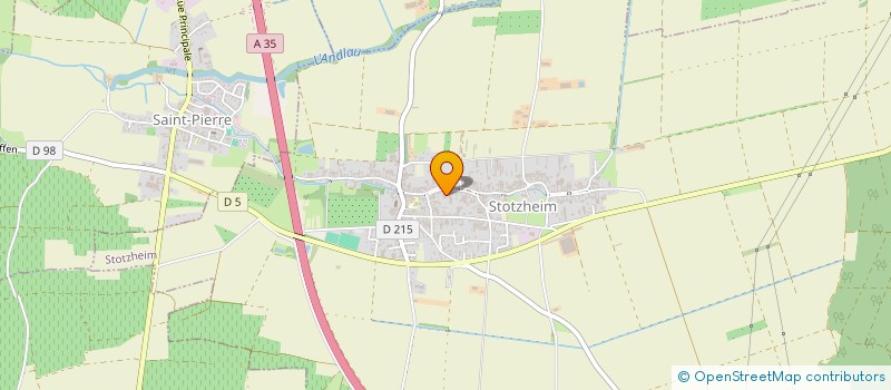 localisation de l'entreprise MONSIEUR GERARD RUHLMANN  STOTZHEIM