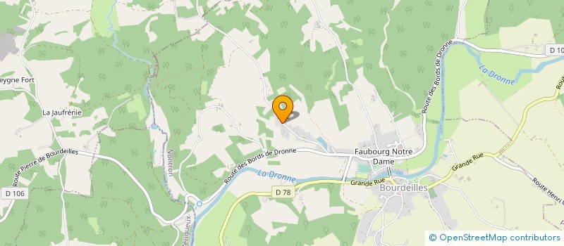 localisation de l'entreprise MONSIEUR GERARD RUITEMBERG à BRANTOME EN PERIGORD