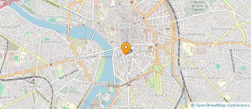 localisation de l'entreprise MONSIEUR GERARD SABLAYROLLES à TOULOUSE