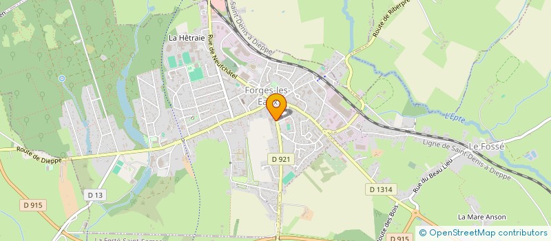 localisation de l'entreprise MONSIEUR GERARD SAHUT  FORGES-LES-EAUX