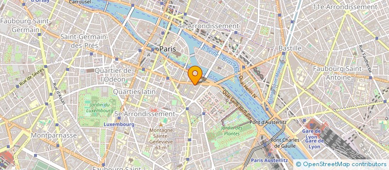 localisation de l'entreprise MONSIEUR GERARD SALLABERRY  PARIS