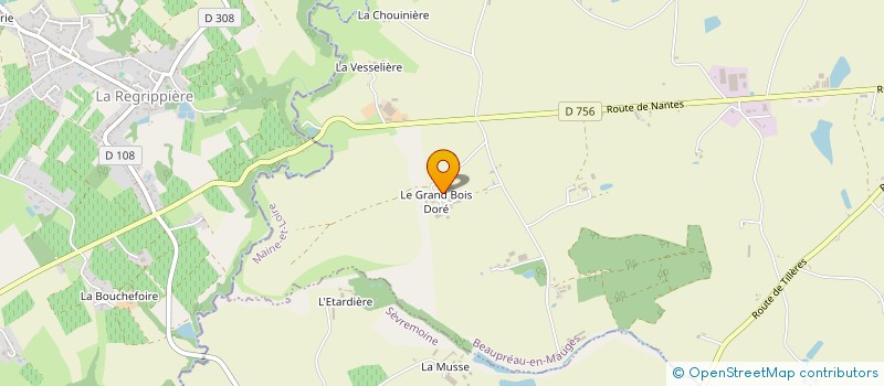 localisation de l'entreprise MONSIEUR GERARD SAMSON à BEAUPREAU-EN-MAUGES