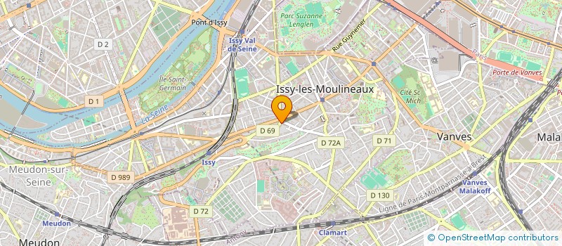 localisation de l'entreprise MONSIEUR GERARD SAMSON à ISSY-LES-MOULINEAUX
