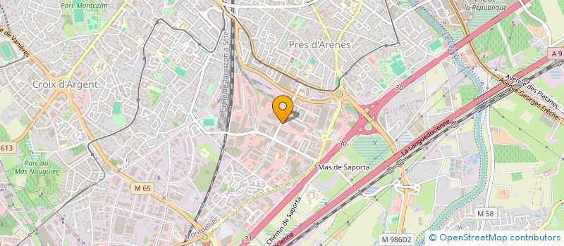 localisation de l'entreprise MONSIEUR GERARD SANCHEZ à MONTPELLIER