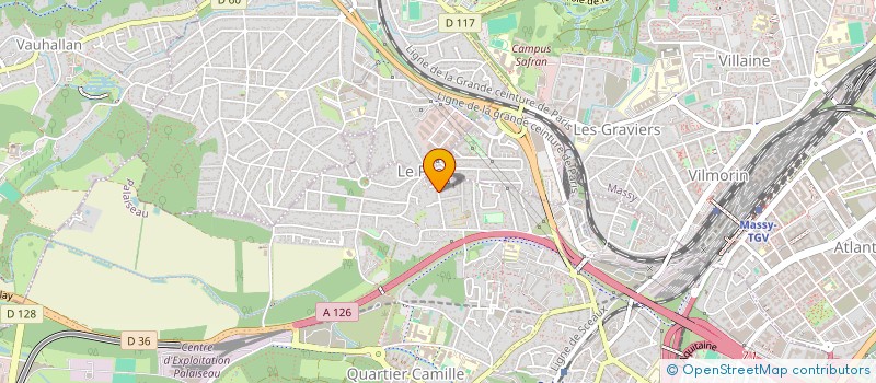 localisation de l'entreprise MONSIEUR GERARD SANCHEZ  PALAISEAU